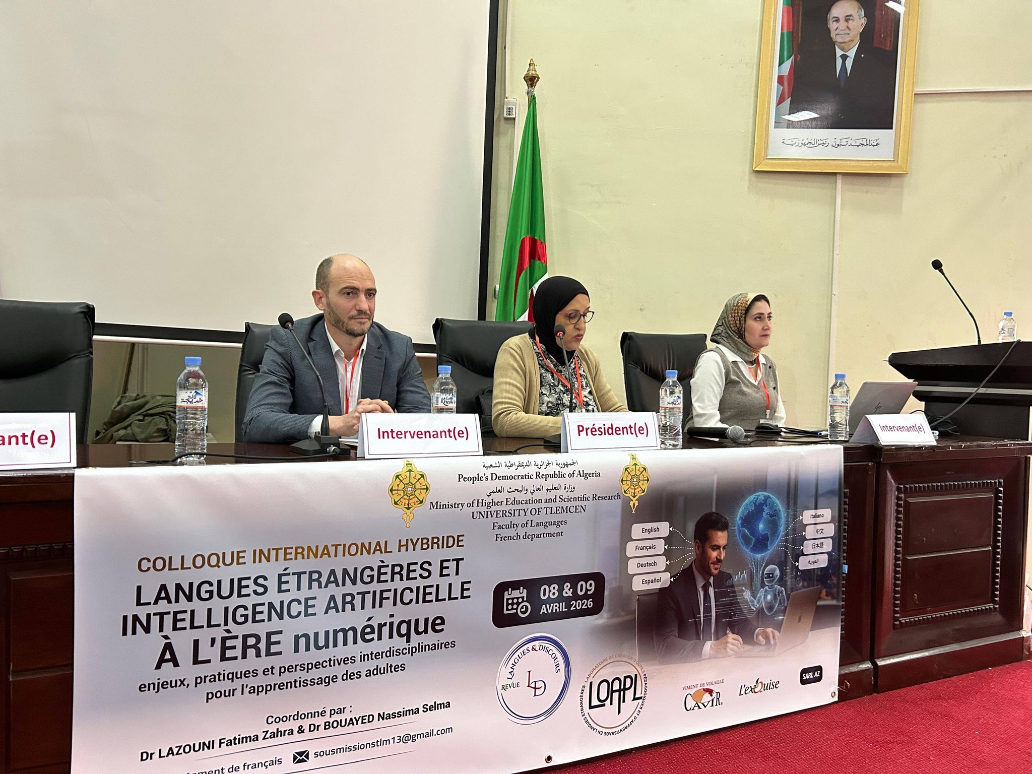 Retour sur le colloque international tenu à Tlemcen : Bilan des contributions du LOAPL
