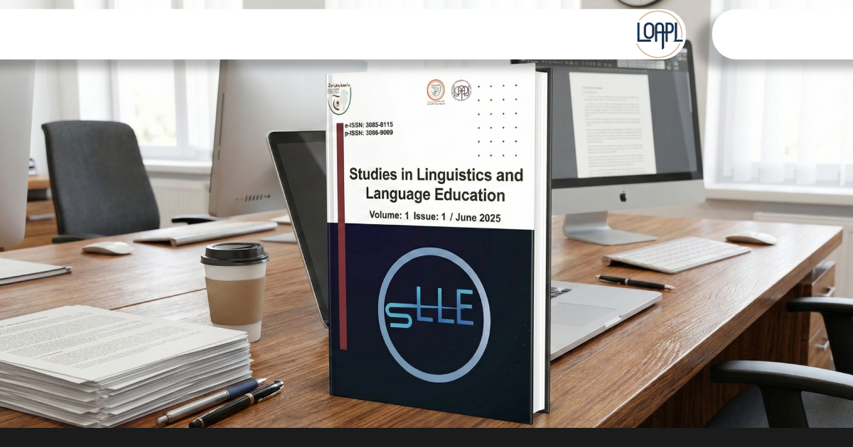 Studies in Linguistics and Language Education : Numéro inaugural de la revue SLLE, Volume 1, Numéro 1 (2025)