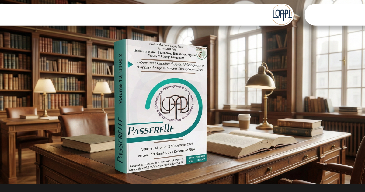 Pratiques littéraires, didactiques et analyse culturelle en Afrique. Passerelle, Volume 13 Numéro 2 (2024)