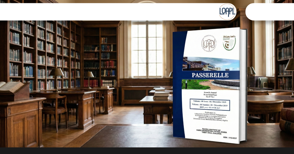 Linguistique, discours, cognition et littérature. Passerelle, Volume 8 (2019)