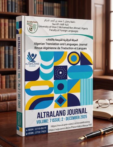 Couverture de ALTRALANG Journal