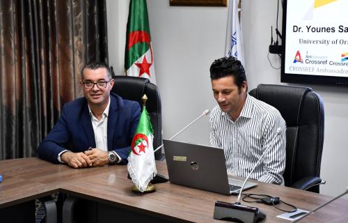 Le Dr Younes Saaid partage son expertise en indexation à l'Université de Béjaïa